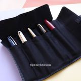  Bao Da Đựng Bút - Loại 5 Bút - Wancher Penfolium 5 Pen Roll Case 