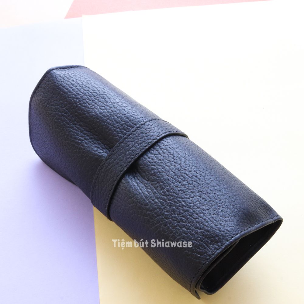  Bao Da Đựng Bút - Loại 5 Bút - Wancher Penfolium 5 Pen Roll Case 