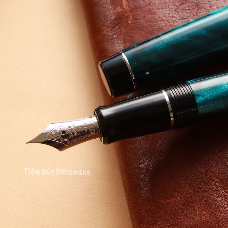  Bút Máy Pilot Custom Heritage SE - Marble Green - Cẩm Thạch Xanh 