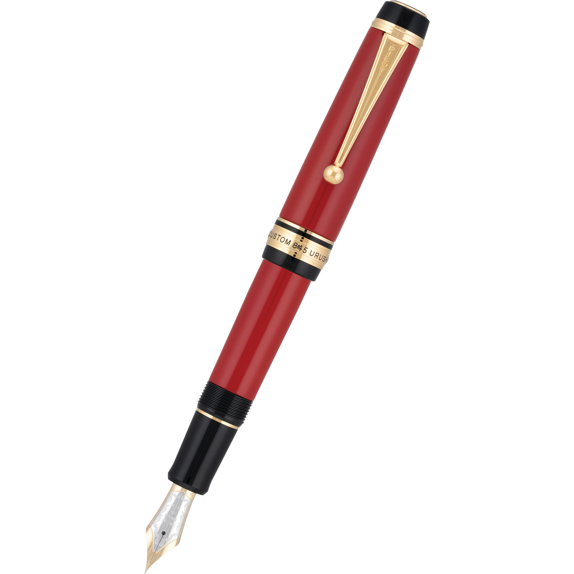  Bút Máy Pilot Custom 845 - Urushi Vermilion Red - Đỏ Ngòi Size 15 