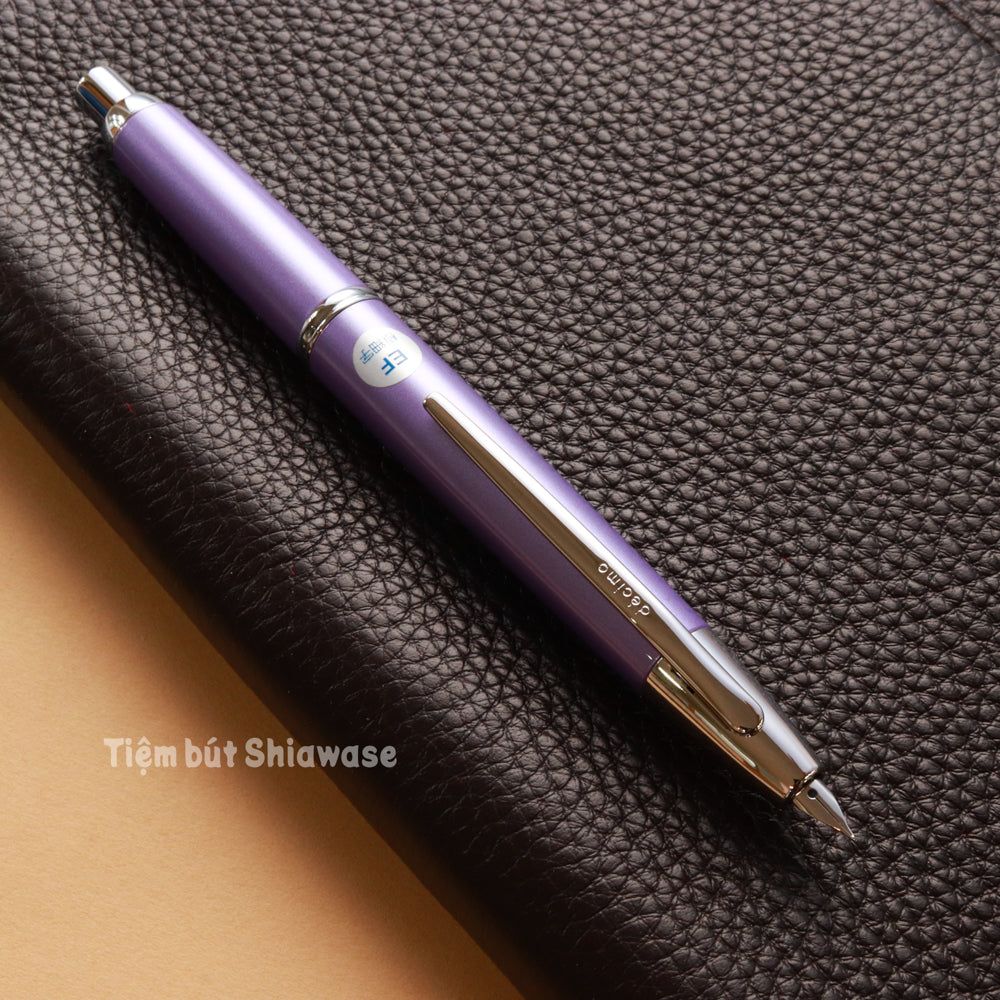  Bút Máy Pilot Capless Vanishing Point Decimo - Violet - Tím 