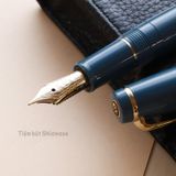  Bút Máy Sailor Professional Gear Slim Mini Morocco 14K - Ayur Blue 
