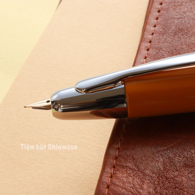  Bút Máy Pilot Capless Vanishing Point Special Alloy Nib - Deep Yellow - Vàng Đậm 