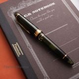  Bút Máy Sailor Wancher 1911 Profit Realo 21K - Transparent Champagne Dark Green 