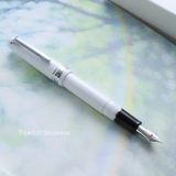  Bút Máy Sailor Professional Gear Slim 14K - White - Trắng (Bản Rhodium) 