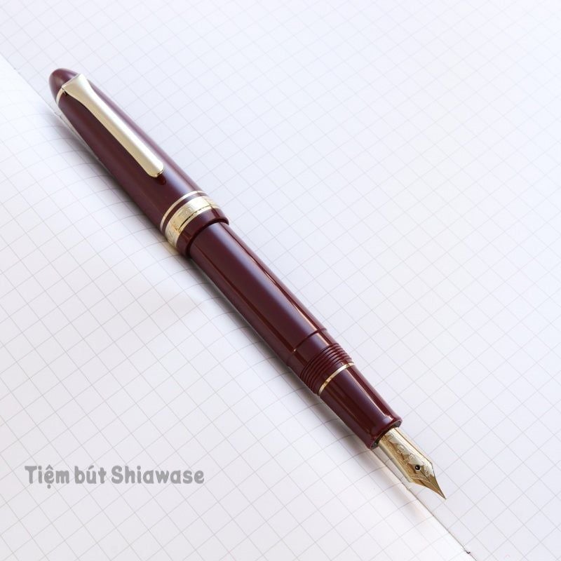  Bút Máy Sailor 1911 Profit Casual Gold Trims - Red - Đỏ 