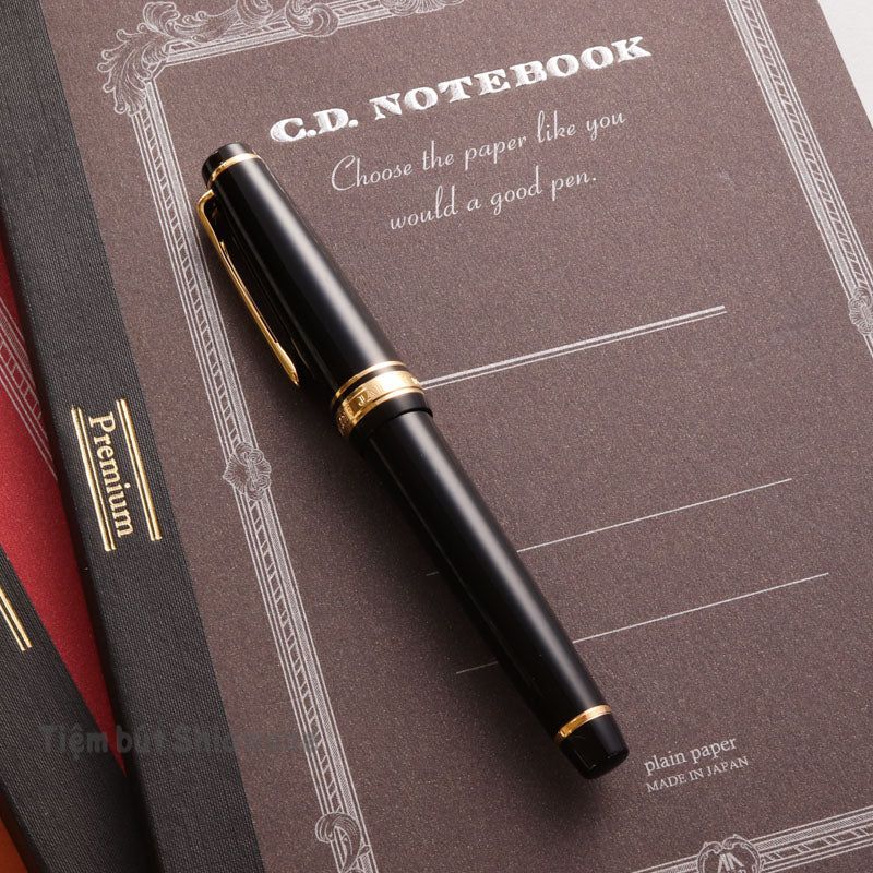  Bút Máy Sailor Professional Gear Slim 14K - Black - Đen 