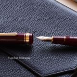  Bút Máy Platinum President 18K - Wine Red - Vang Đỏ 