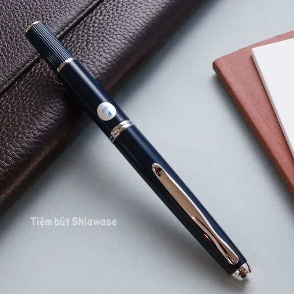  Bút Máy Pilot Capless Vanishing Point Fermo - Dark Blue - Xanh Đen 