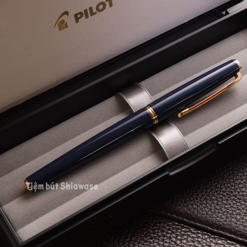  Bút Máy Pilot Deluxe Urushi - Dark Blue - Xanh Đậm 