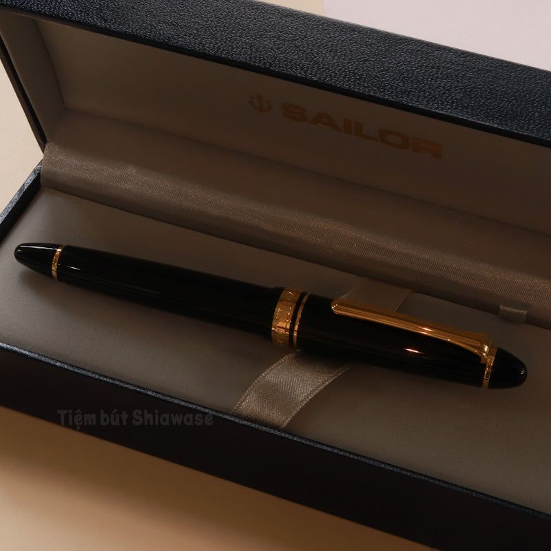  Bút Máy Sailor 1911 Profit Standard 14K - Black - Đen 