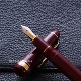  Bút Máy Platinum President 18K - Wine Red - Vang Đỏ 