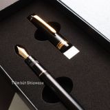  Bút Máy Pilot Justus 95 - Barley Black - Đen Sọc Chéo 