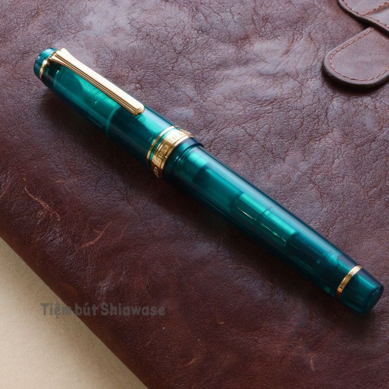  Bút Máy Sailor Wancher Professional Gear 21K Turquoise Blue 