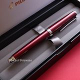  Bút Máy Pilot Elabo Ngòi Soft - Red - Đen (Bản Metal) 