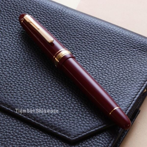  Bút Máy Platinum President 18K - Wine Red - Vang Đỏ 