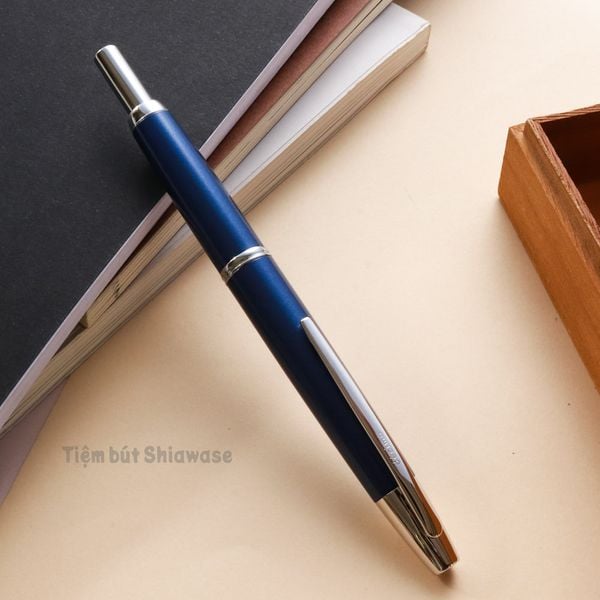  Bút Máy Pilot Capless Vanishing Point Decimo - Dark Blue - Xanh Biển 