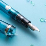  Bút Máy Pilot Custom 74 - Transparent Turquoise Green - Xanh Trong Suốt 