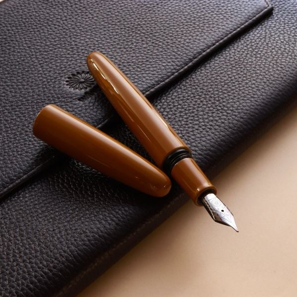  Bút Máy Wancher Dream Pen True Urushi Kiiro - Yellow - Sơn Mài Wajima Nhật Bản 