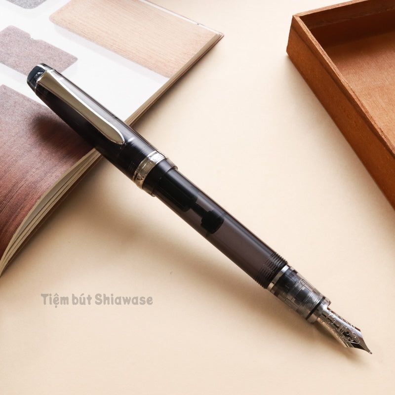 Bút Máy Pilot Custom Heritage 92 - Black Transparent - Đen Trong Suốt ...