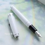  Bút Máy Sailor Professional Gear Slim 14K - White - Trắng (Bản Rhodium) 