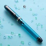  Bút Máy Pilot Custom 74 - Transparent Turquoise Green - Xanh Trong Suốt 