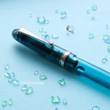  Bút Máy Pilot Custom 74 - Transparent Turquoise Green - Xanh Trong Suốt 
