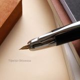  Bút Máy Pilot Capless Vanishing Point Special Alloy Nib - Black - Đen 