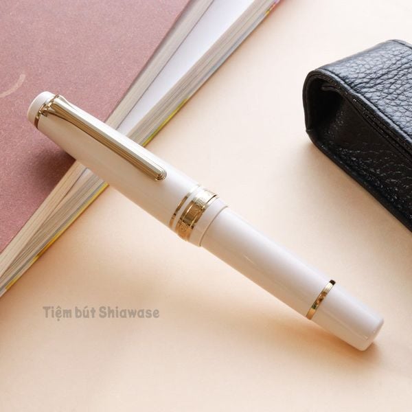  Bút Máy Sailor Professional Gear Slim Mini Morocco 14K - Beni White 