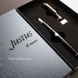  Bút Máy Pilot Justus 95 - Stripe Black - Đen Sọc Trơn 