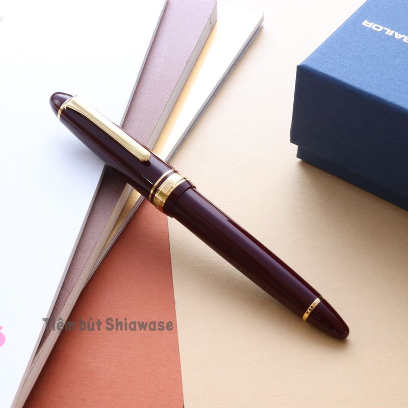  Bút Máy Sailor 1911 Profit Standard 21K - Maroon - Nâu Đỏ 