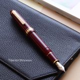  Bút Máy Platinum President 18K - Wine Red - Vang Đỏ 