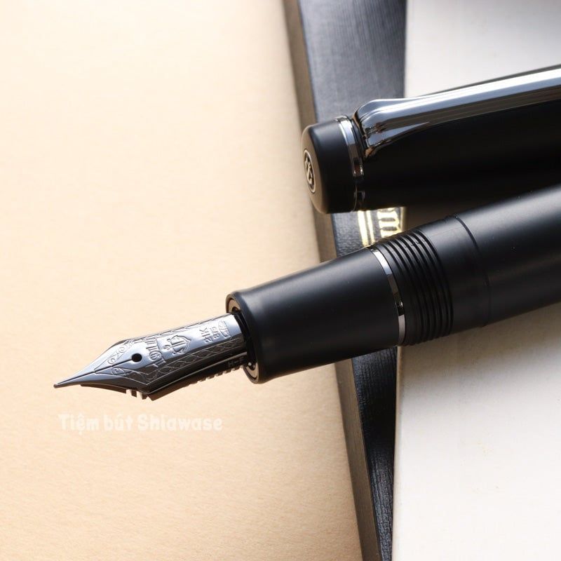  Bút Máy Sailor Professional Gear 21K - Imperial Black - Đen 