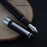  Bút Máy Sailor King of Pens Professional Gear Silver 21K - Black - Đen 