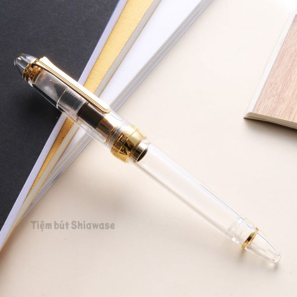  Bút Máy Sailor 1911 Profit Standard 14K Bản Hiếm - Transparent - Trong Suốt 