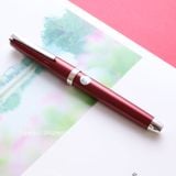  Bút Máy Pilot Elabo Ngòi Soft - Red - Đen (Bản Metal) 