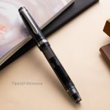  Bút Máy Pilot Custom Heritage 92 - Black Transparent - Đen Trong Suốt 