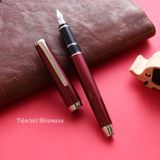  Bút Máy Pilot Elabo Ngòi Soft - Red - Đen (Bản Metal) 