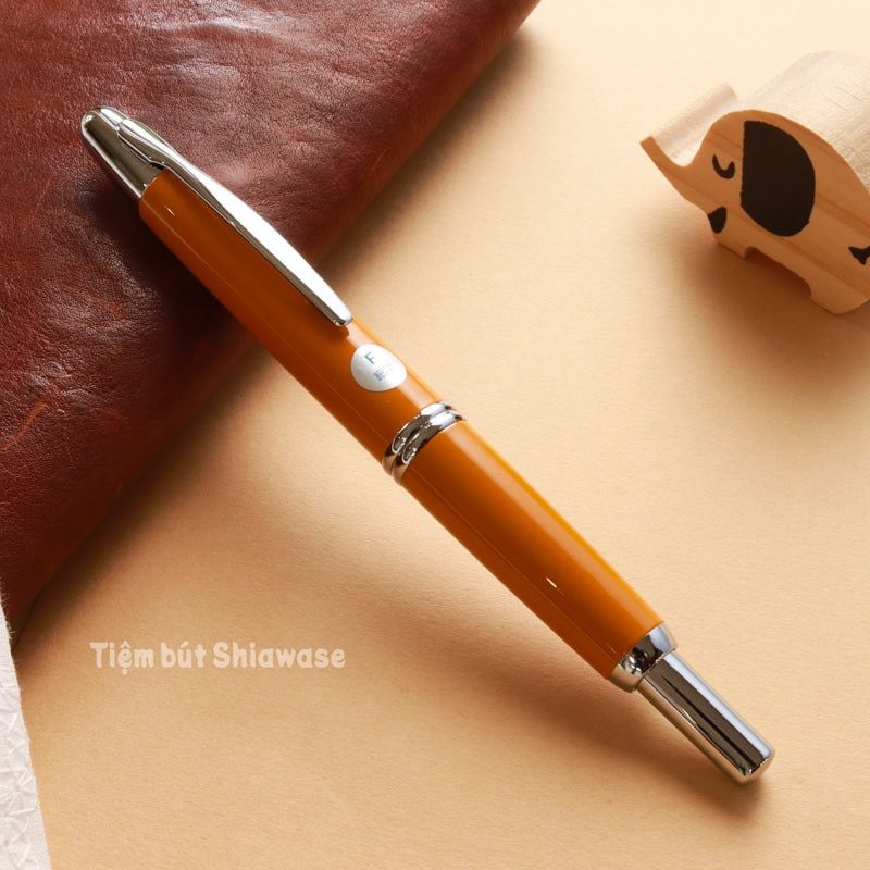  Bút Máy Pilot Capless Vanishing Point Special Alloy Nib - Deep Yellow - Vàng Đậm 