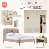  COMBO LANA BED- Combo phòng ngủ Bắc Âu Rubies House 