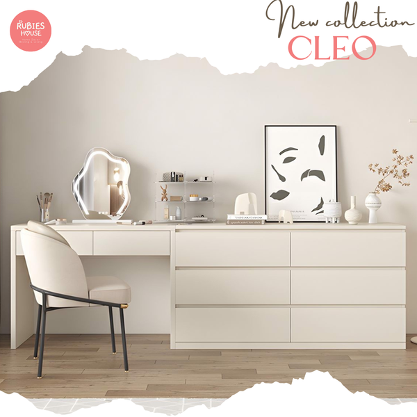 Ảnh Bàn trang điểm cao cấp Cleo Bắc Âu Rubies House