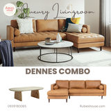  COMBO sofa góc DENNES - Combo phòng khách Rubies House 