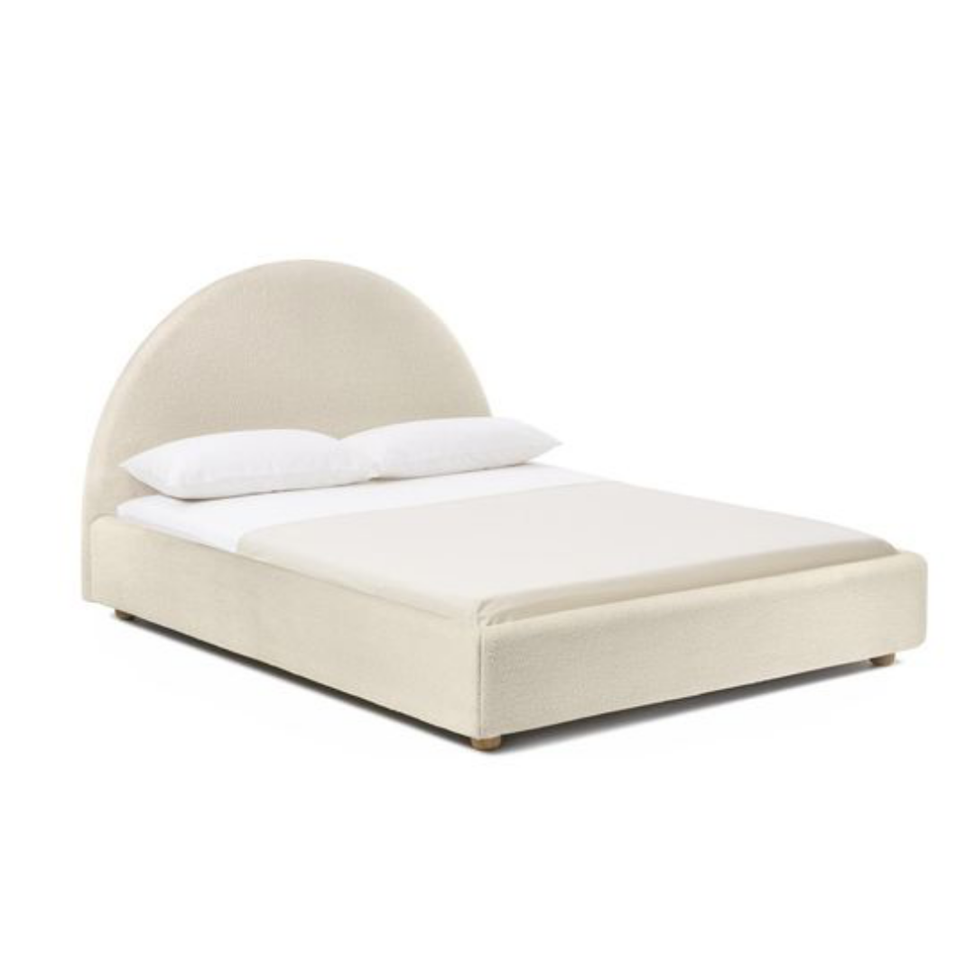  Giường ngủ bọc nệm Emily Bed phong cách Bắc Âu Rubies House 