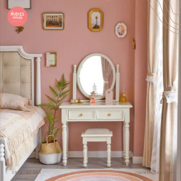 Ảnh Bàn trang điểm cao cấp FRAMHOUSE SOLVI Rubies House
