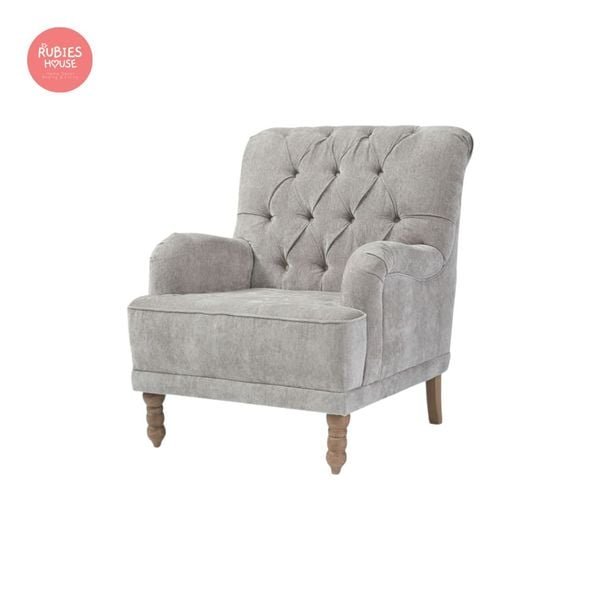 Hình Sofa đơn phòng khách Sofa cao cấp FARMHOUSE STYLE LARKI Bắc Âu Rubies House