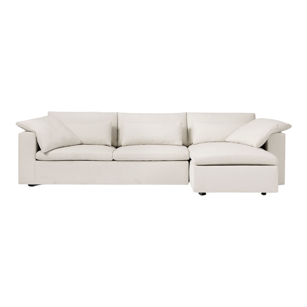 Sofa góc L phòng khách Harmony Bắc Âu Rubies House