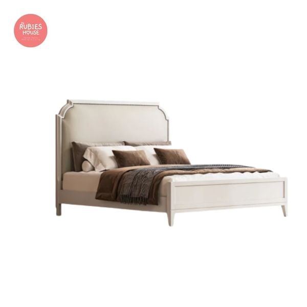 Hình ảnh Giường Gỗ PHỐI NỆM RIDGE Rubies House