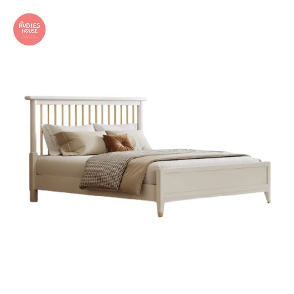 Hình ảnh Giường Gỗ PHỐI NỆM COVE Rubies House