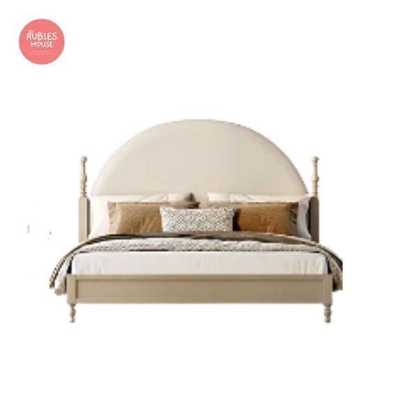 Hình ảnh Giường Gỗ PHỐI NỆM CAIRN Rubies House