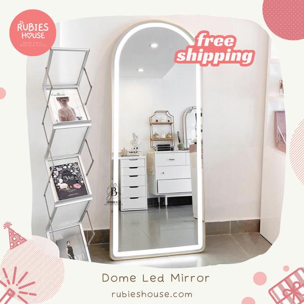 Gương Vòm Đèn Led, Gương Led cao cấp  Rubies House
